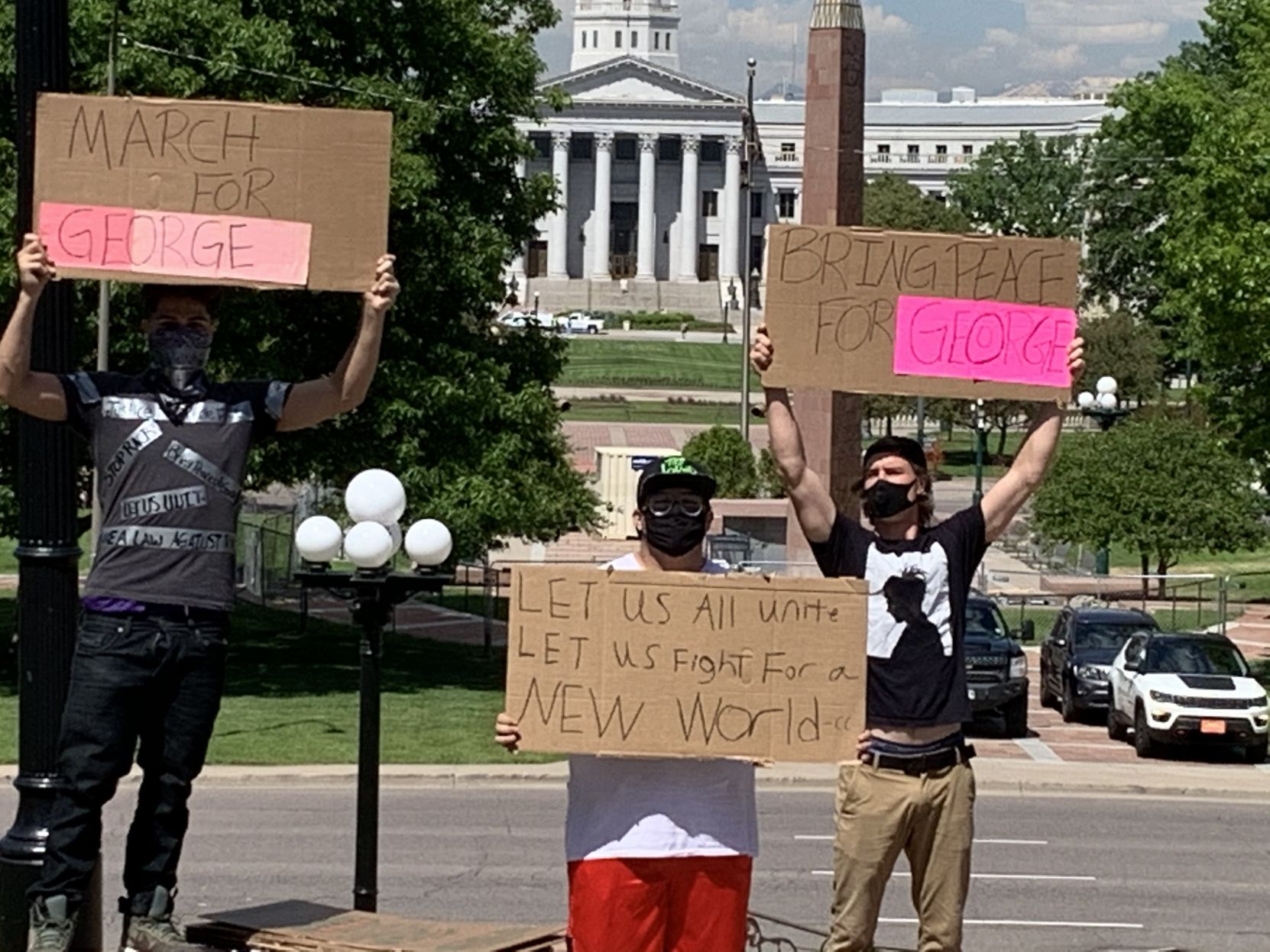 Protesters May 29, 2020